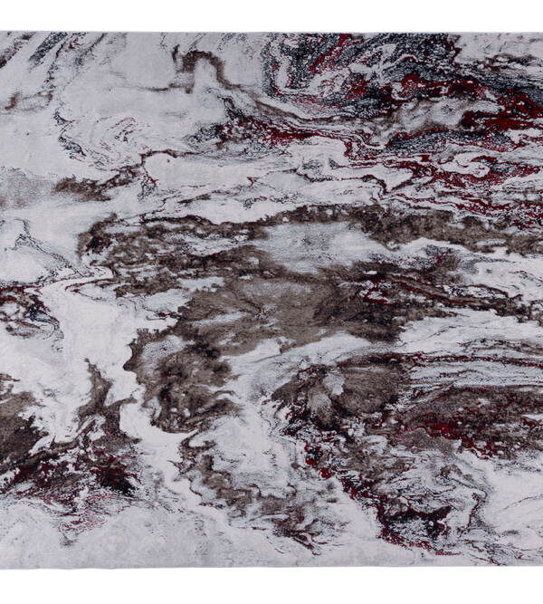 TAPETE MARMARIS ROJO / BEIGE DE 244 X 334