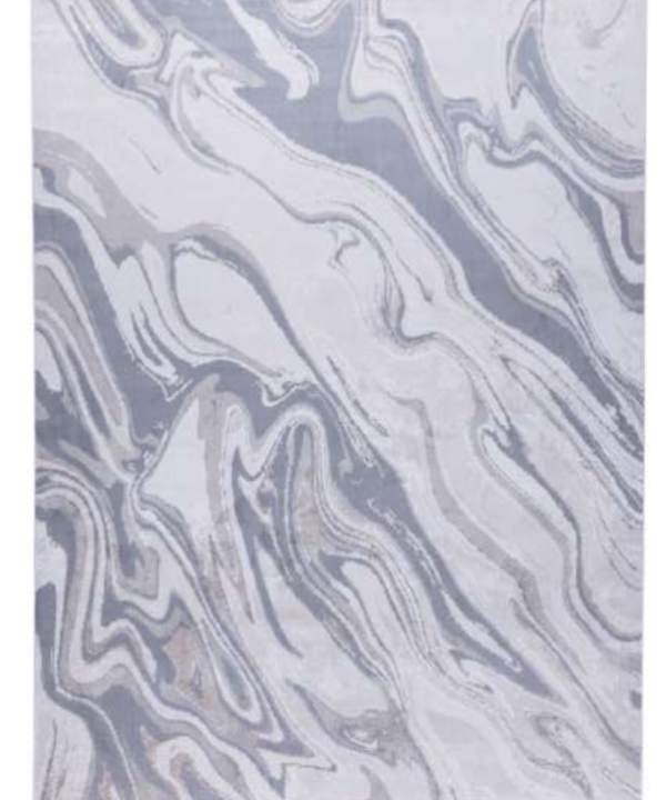 TAPETE AMIRA 1011C GRIS/BLANCO DE 244 X 334