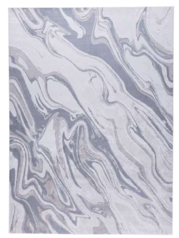 TAPETE AMIRA 1011C GRIS/BLANCO DE 244 X 334