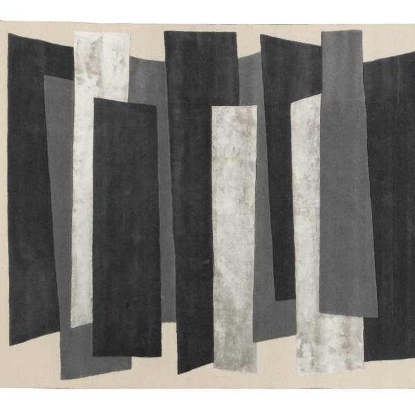 TAPETE HANA 120N3 AZUL / GRIS DE 244 X 305