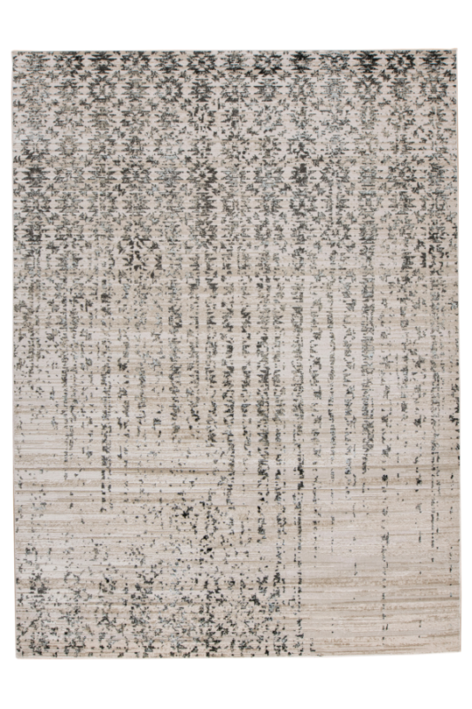 TAPETE LARIA 1059C GRIS OSCURO / IVORY DE 244 X 334