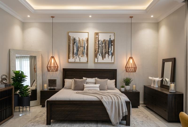 CAMA KING SIZE KENDARI CON PIECERA - Imagen 2