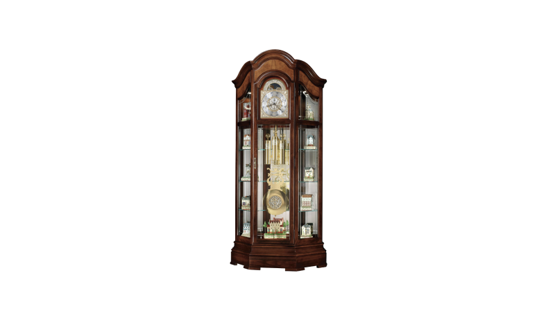 RELOJ DE PIE MAJESTIC II C/CURIO WCHERRY 610939