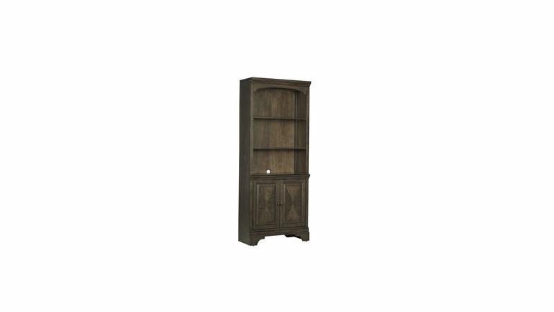 LIBRERO CON PUERTAS HARTSHILL ROBLE
