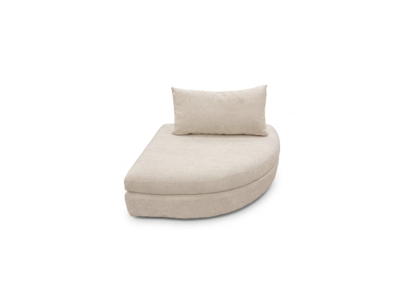 OTTOMAN BELLUCI DERECHO TAPIZ MIRAGE IVORY