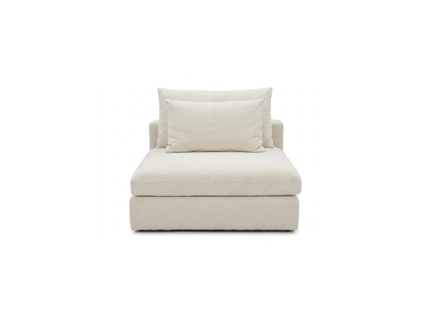 SILLON SIN BRAZOS BELLUCI TAPIZ MIRAGE IVORY