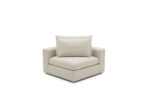 SILLON ESQUINERO BELLUCI TAPIZ MIRAGE IVORY