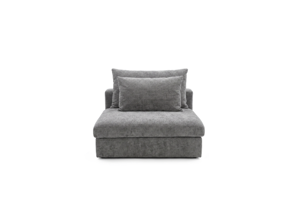 SILLON SIN BRAZOS BELLUCI TAPIZ MIRAGE TITANIUM