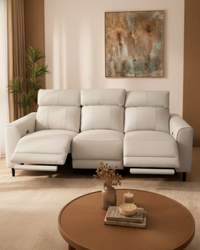 SOFA FLORENCIA RECLINABLE ELECTRICO - Imagen 6