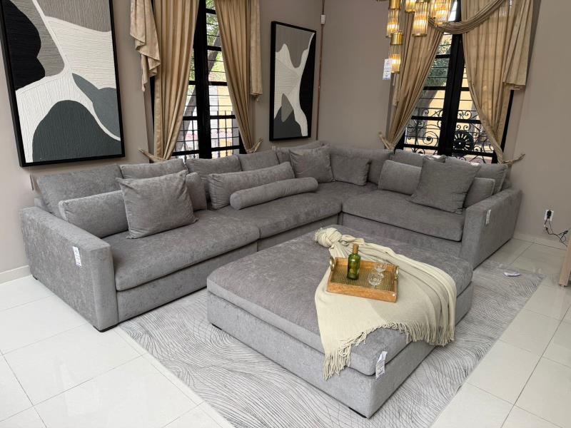 OTTOMAN MODELO WILLIAMS TAPIZ ODDYSEY JUTE - Imagen 3