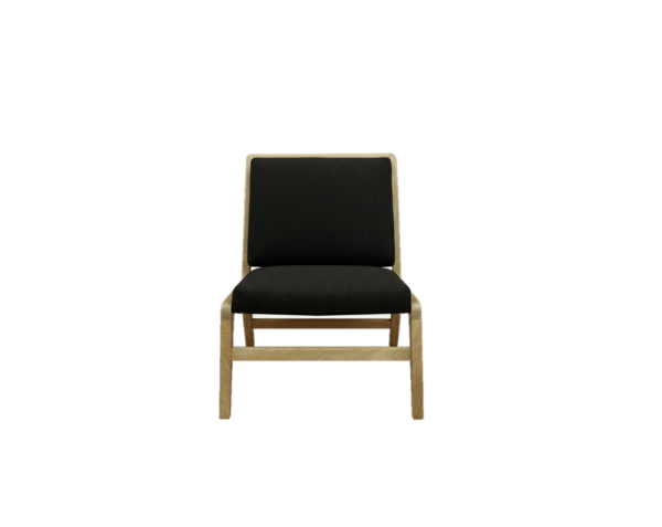 SILLON OCASIONAL KALEI T/ TOPAZ NEGRO