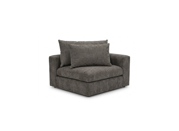 SILLON ESQUINERO BELLUCI TAPIZ MIRAGE TITANIUM