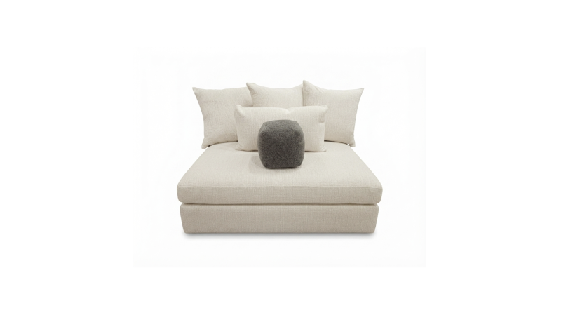 SILLON SIN BRAZOS GENOVA TAPIZ FLOFY PORCELAIN