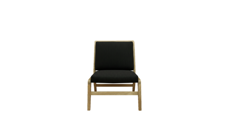 SILLON OCASIONAL KALEI T/ TOPAZ NEGRO