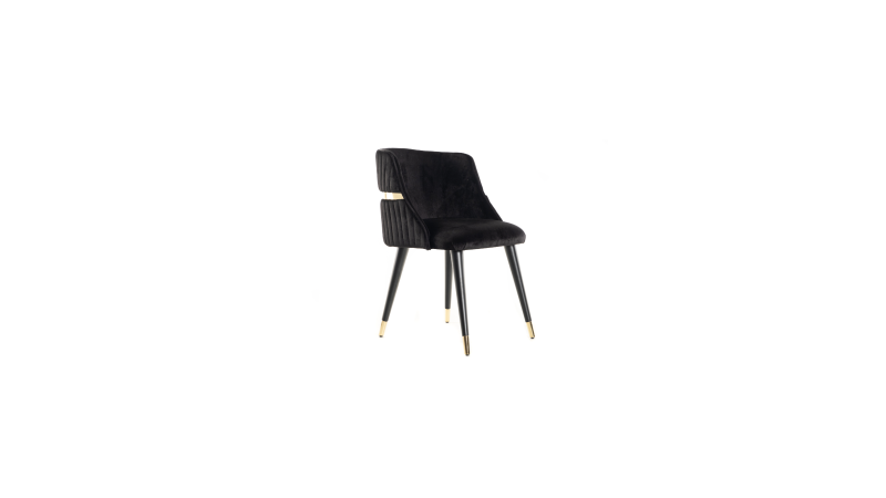 SILLA CROCODILE NEGRA