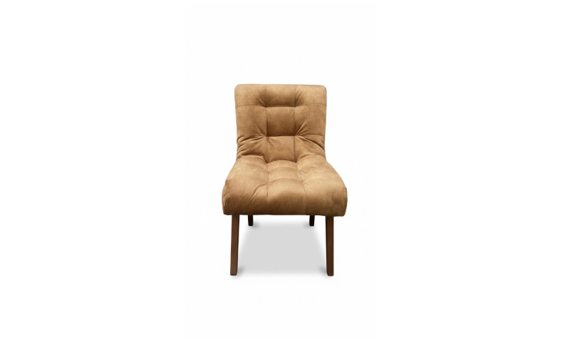 SILLON PALMEIRAS TAPIZ FOREVER CURRY PATA NOGAL