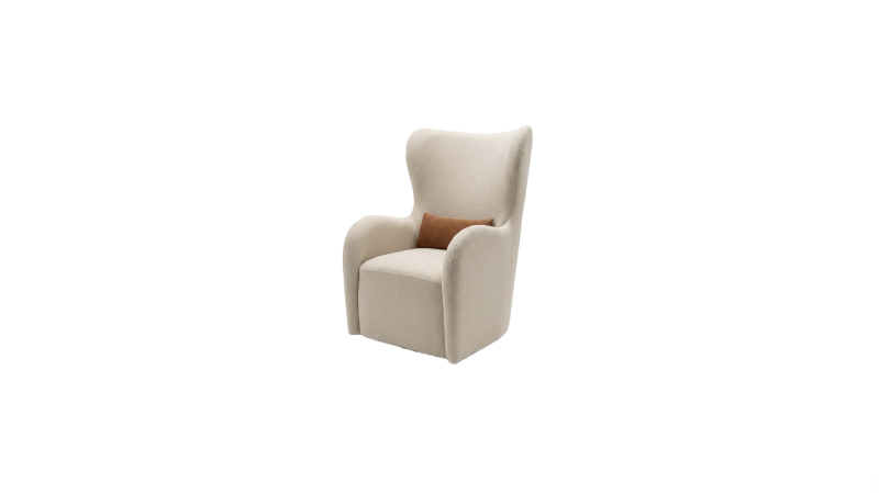 SILLON OCASIONAL ENZO TAPIZ TAUPE