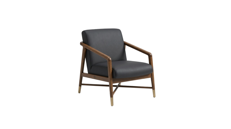 SILLON OCASIONAL DUBLIN TAPIZ ANDORRA NEGRO