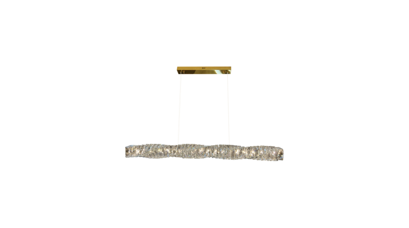COLGANTE 2CLAT111 LED DORADO