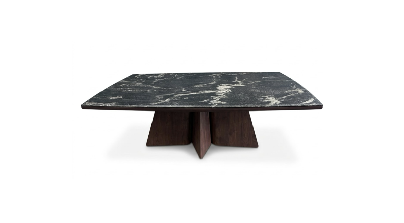 MESA DE COMEDOR ROCCIA GRANITO CHEYENNE LEATHER