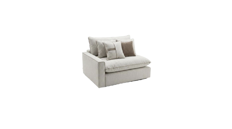 SILLON IZQUIERDO MODELO MADRID TAPIZ FLOFFY PORCELAIN
