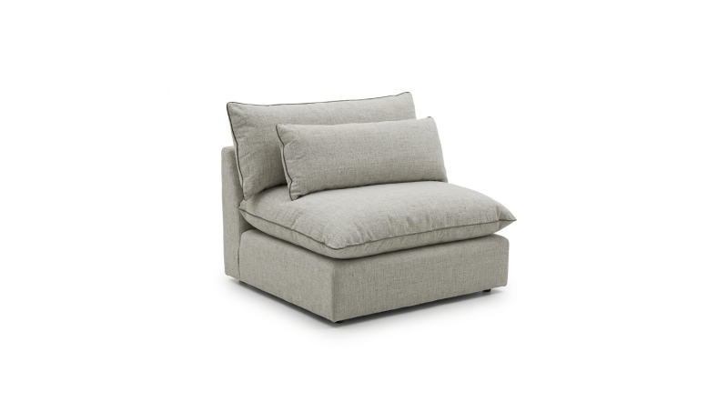 SILLON SIN BRAZOS MADRID TAPIZ FLOFFY PORCELAIN