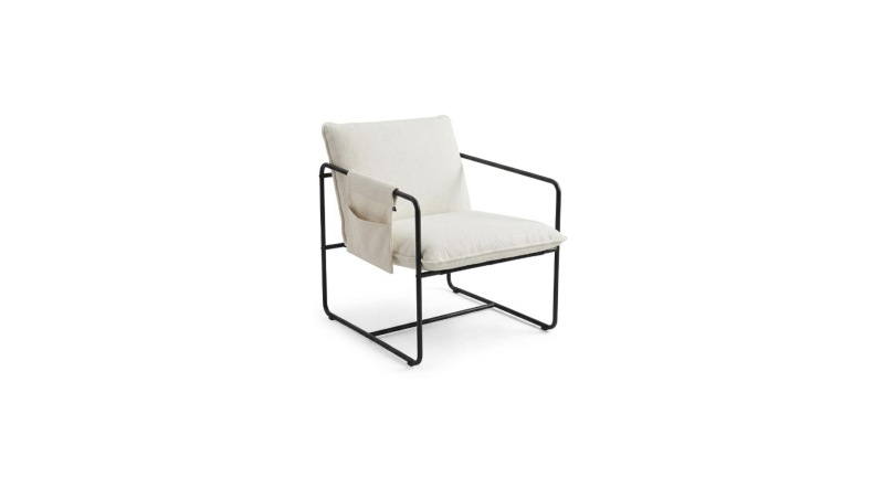 SILLON OCASIONAL MILO BLANCO