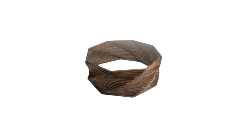 MESA DE CENTRO ESPIRAL