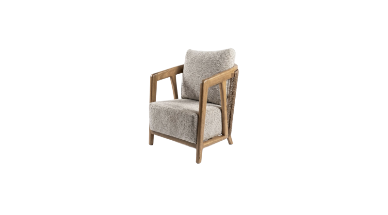 SILLON OCASIONAL SAN LUCAS ROSA MORADA